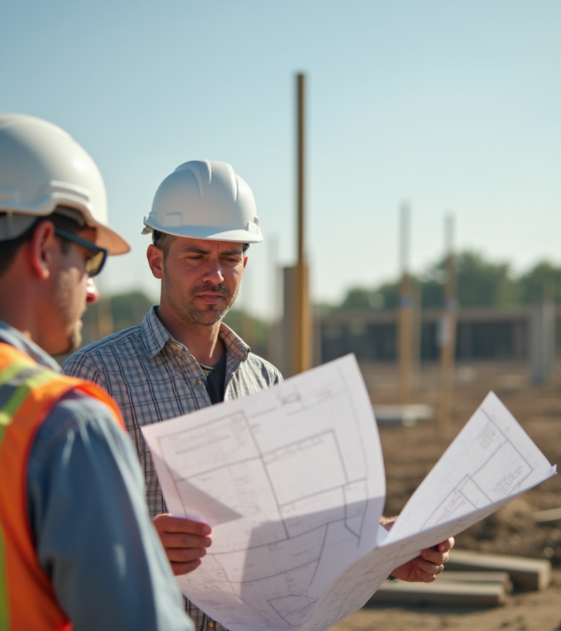 a_builder_or_developer_reviewing_blueprints_on_a_cleared_site_4e02thfh806h83sc2u48_1